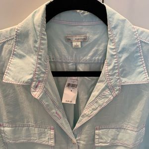 Brand New w/ Tags Light Blue Button Down